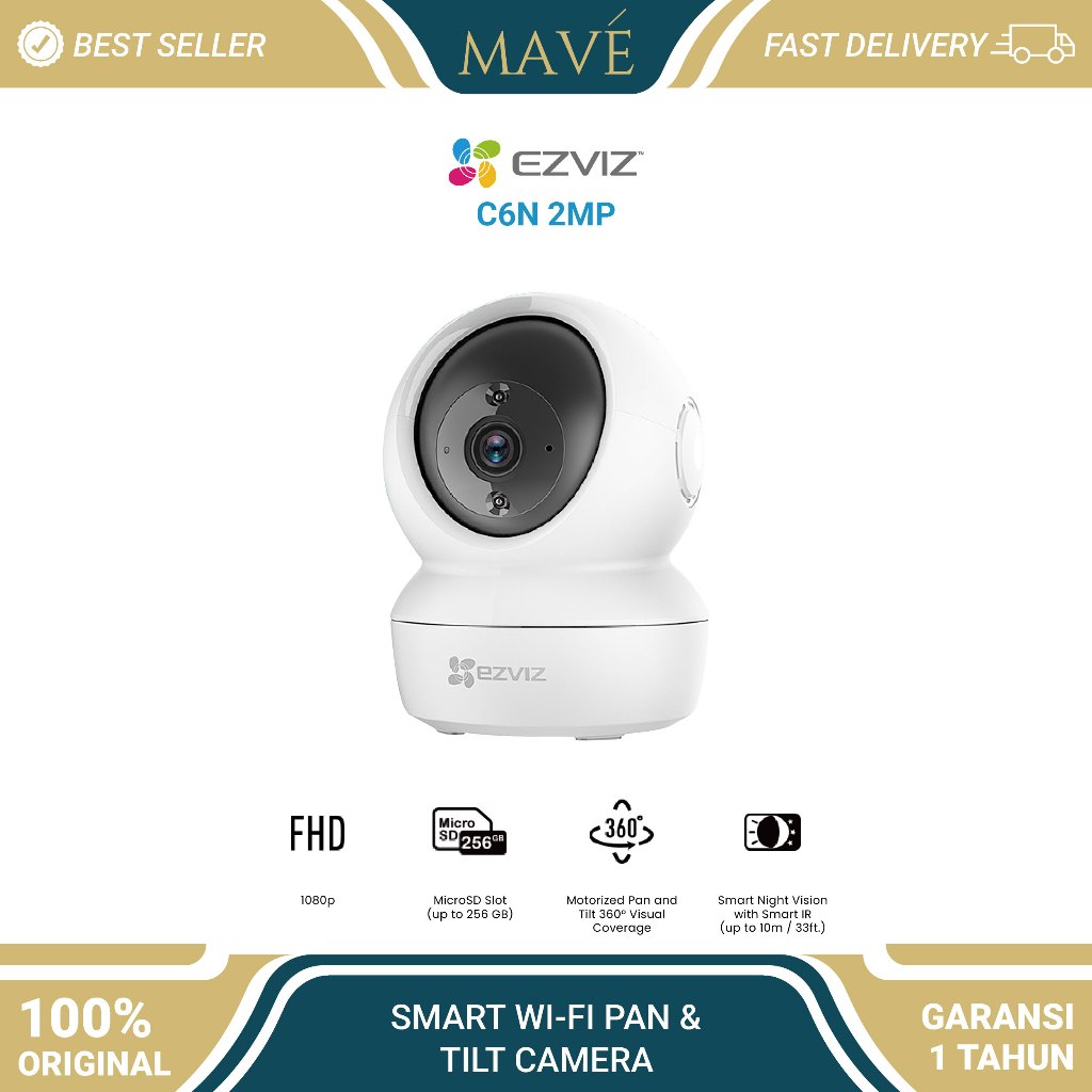 Ezviz C6N 1080P 2MP Smart Wifi Camera Wireless