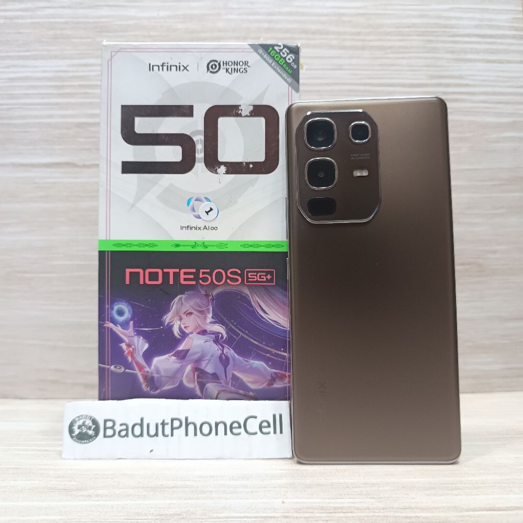 Infinix Note 50S 5G 8/256GB Handphone Second Bekas Fullset