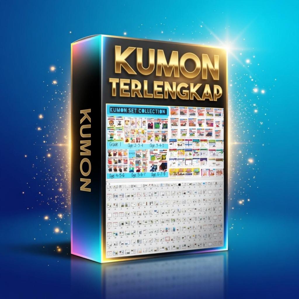 E-COURSE KUMON LENGKAP | Paket Pembelajaran Anak SD | Media Belajar Anak & Guru | FULL GARANSI