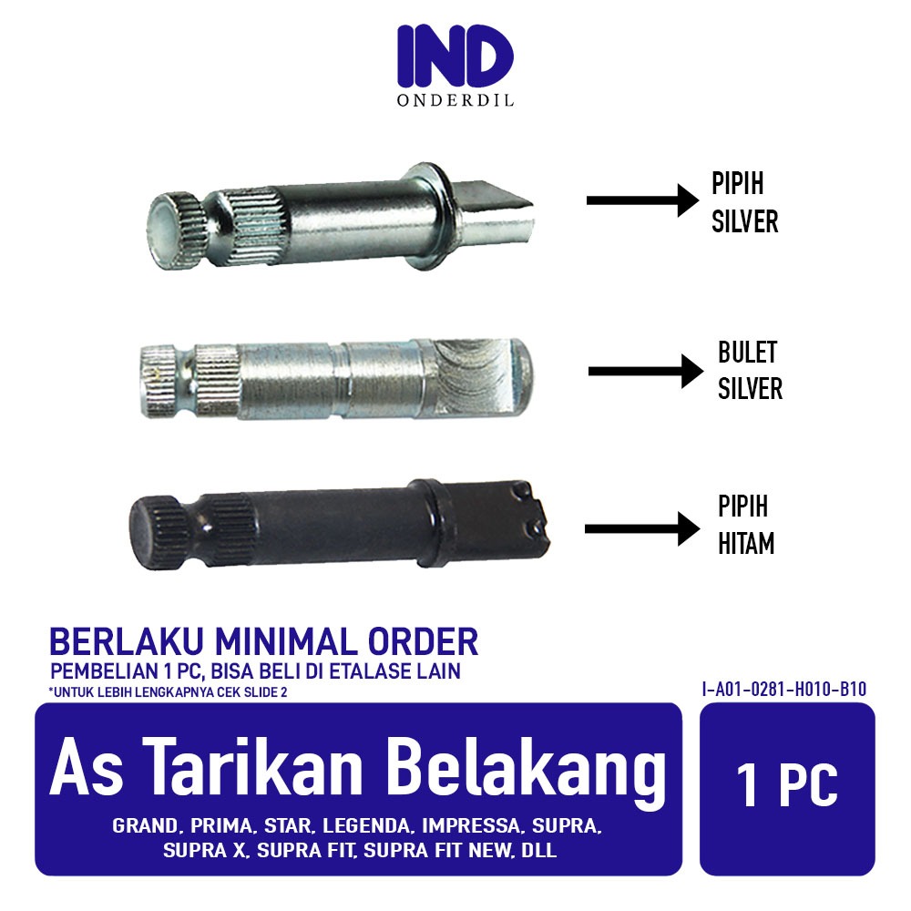 GROSIR As Tarikan Belakang C70 & C700 & C800 & Astrea 800 & Grand & Prima & Star & Legenda & Impress