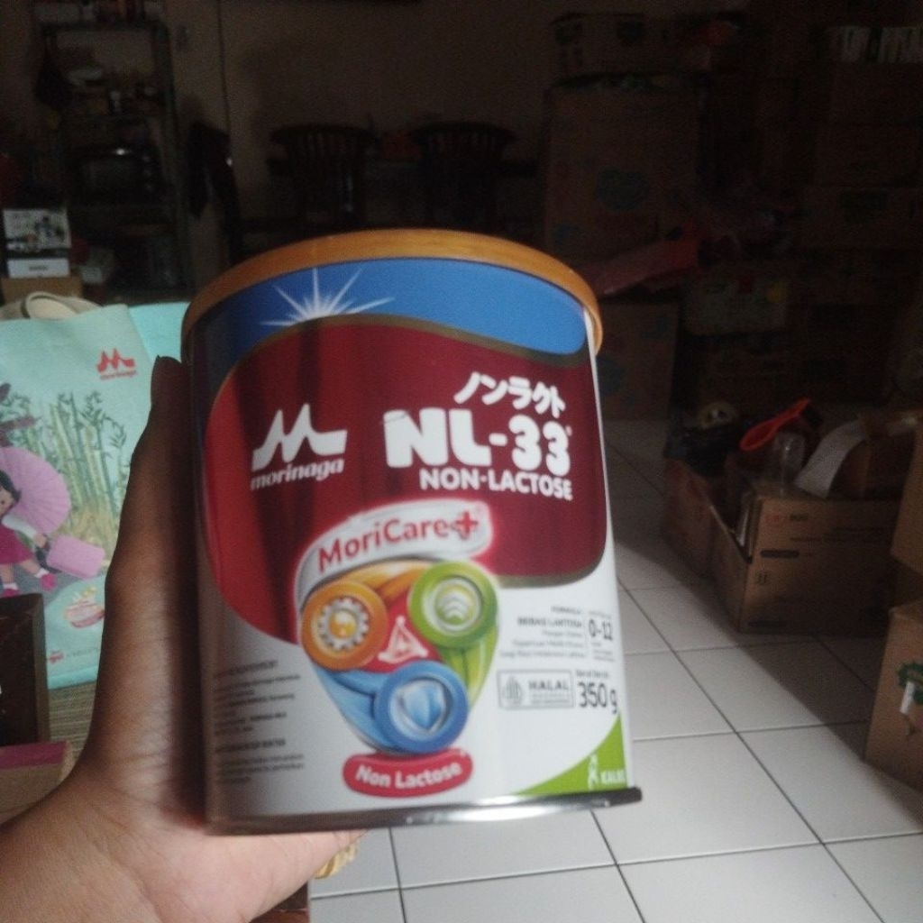Morinaga NL non lactose  - 33 untuk usia 0-12bulan 350g