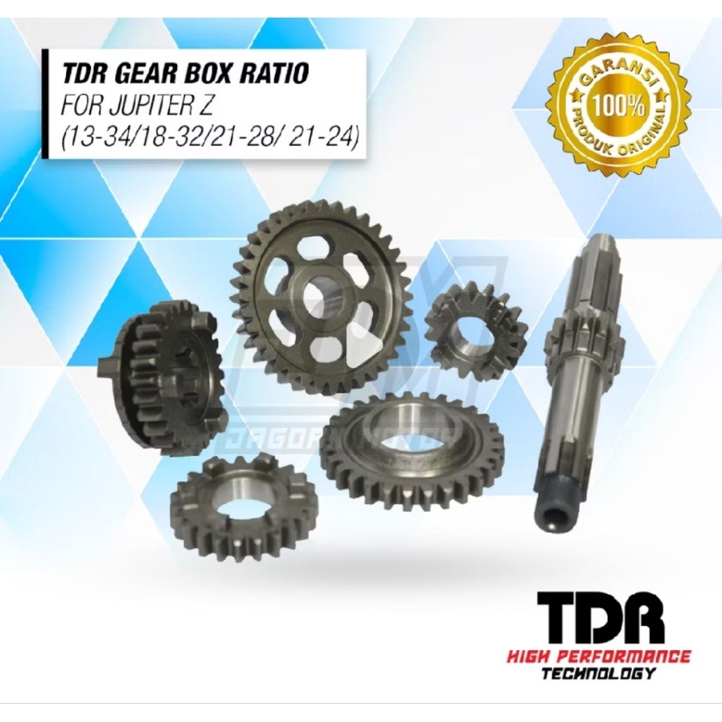 GEAR RASIO SET JUPITER Z TDR RACING