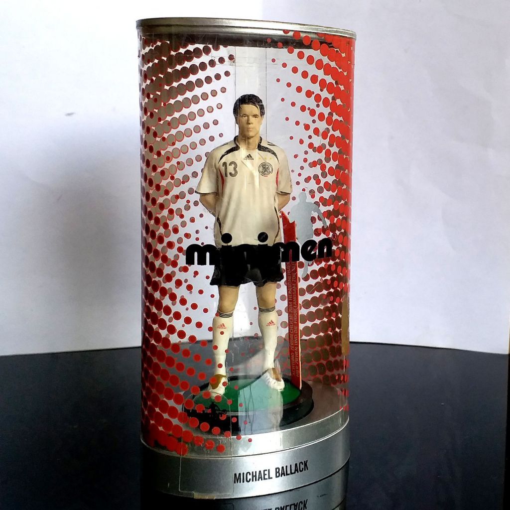 Figure Pemain Bola timnas Jerman Michael Ballack 13, Minimen Merchandise resmi FIFA World Cup German