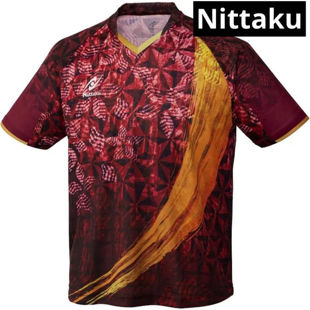 T-shirt Sport Jersey Pingpong Nittaku Kaos Olahraga Tenis Meja Premium Dryfit Ping Pong