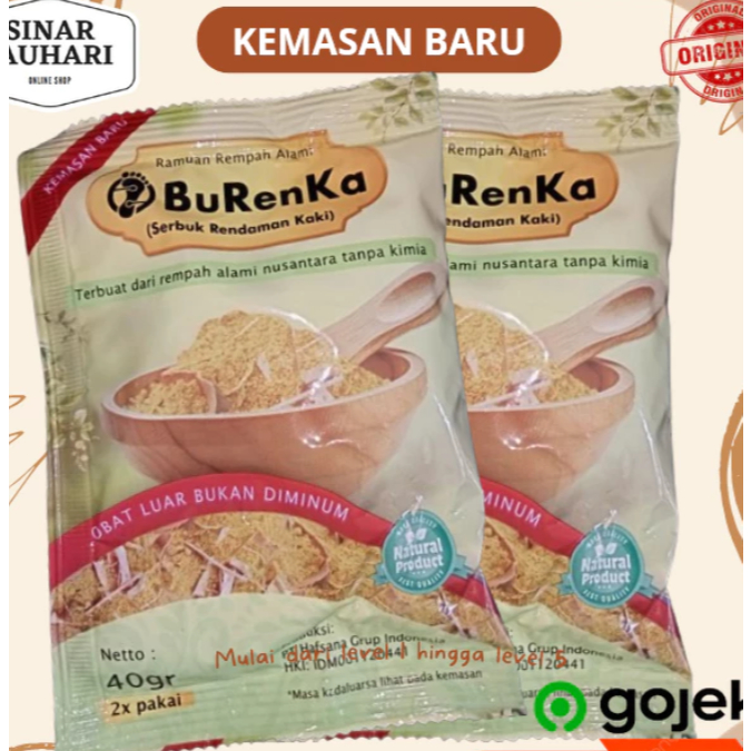 Burenka Original Ramuan Serbuk Rendaman Kaki burenka asli