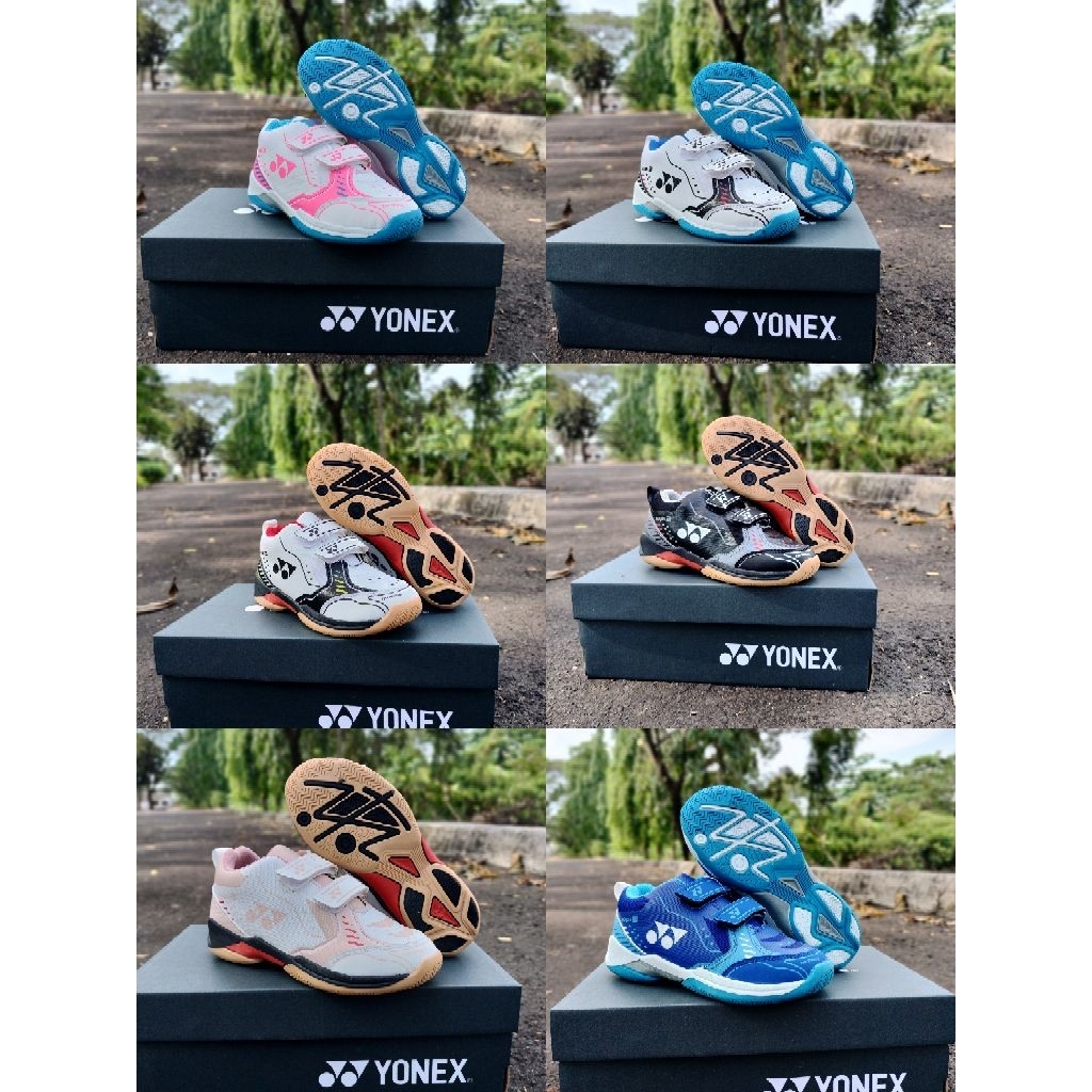 (YONEX MACH 3 ANAK) sepatu olahraga badaminton anak sepatu olahraga bulutangkis anak