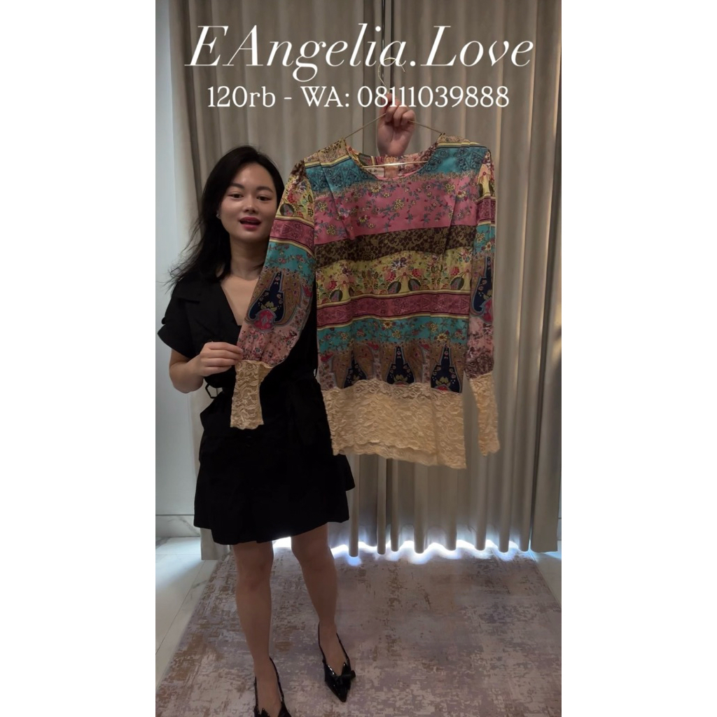 Derhy Silk And Lace Dress In a Bohemian Style