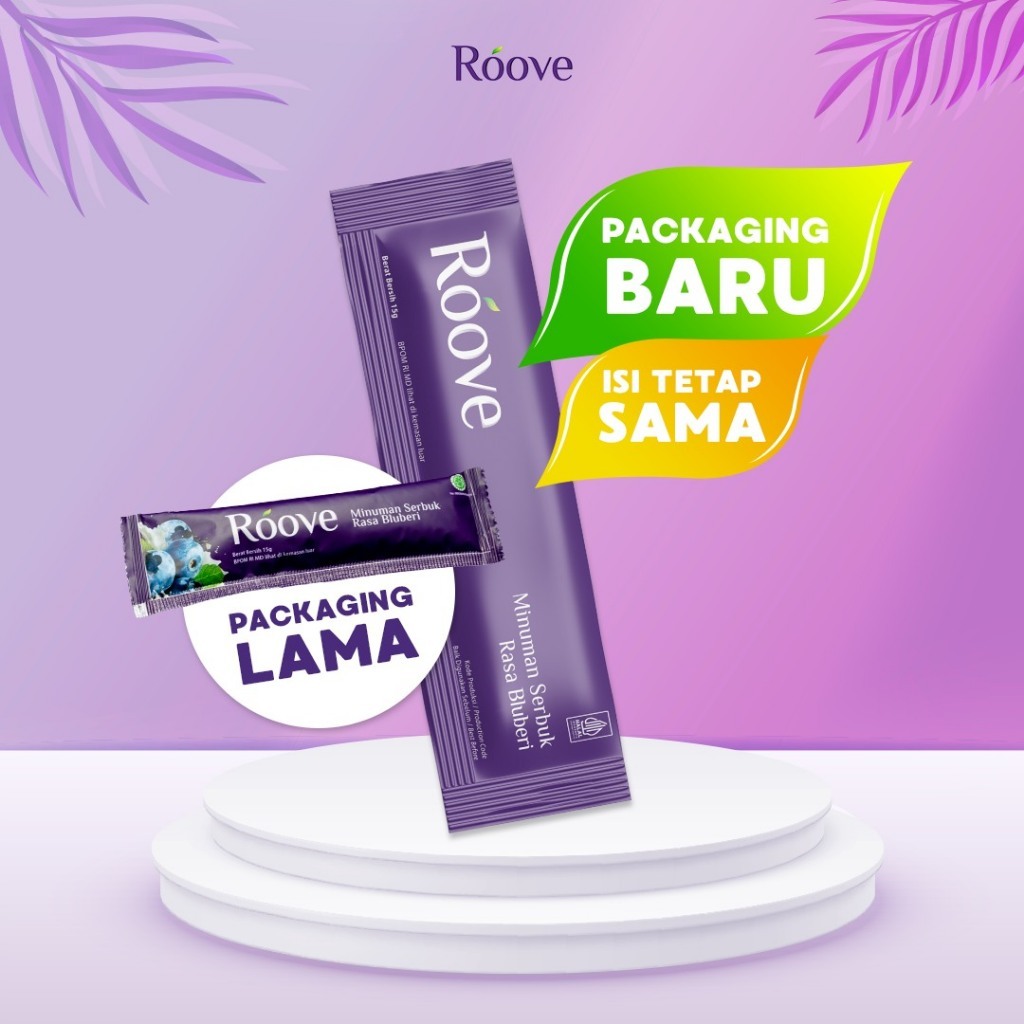 Roove Kolagen Beauty Drink Ecer 10 Sachet Original Collagen Roove