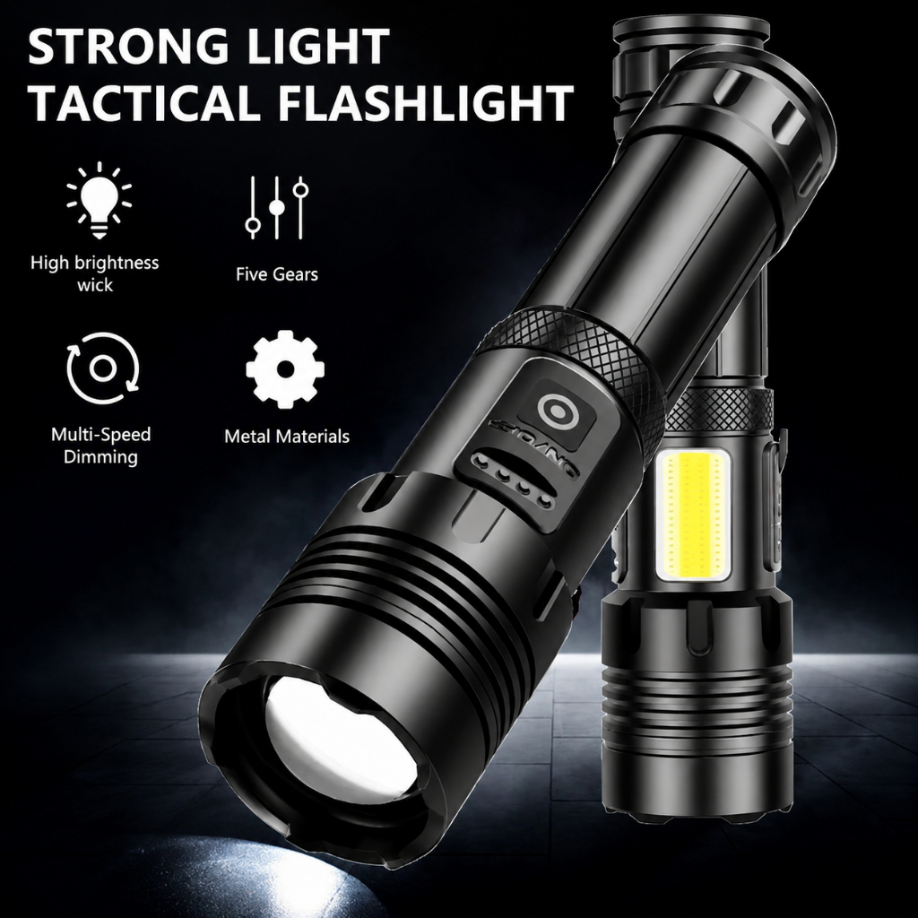 SENTER SWAT MURAH SUPER TERANG / SENTER LED CAS USB / SENTER SWAT