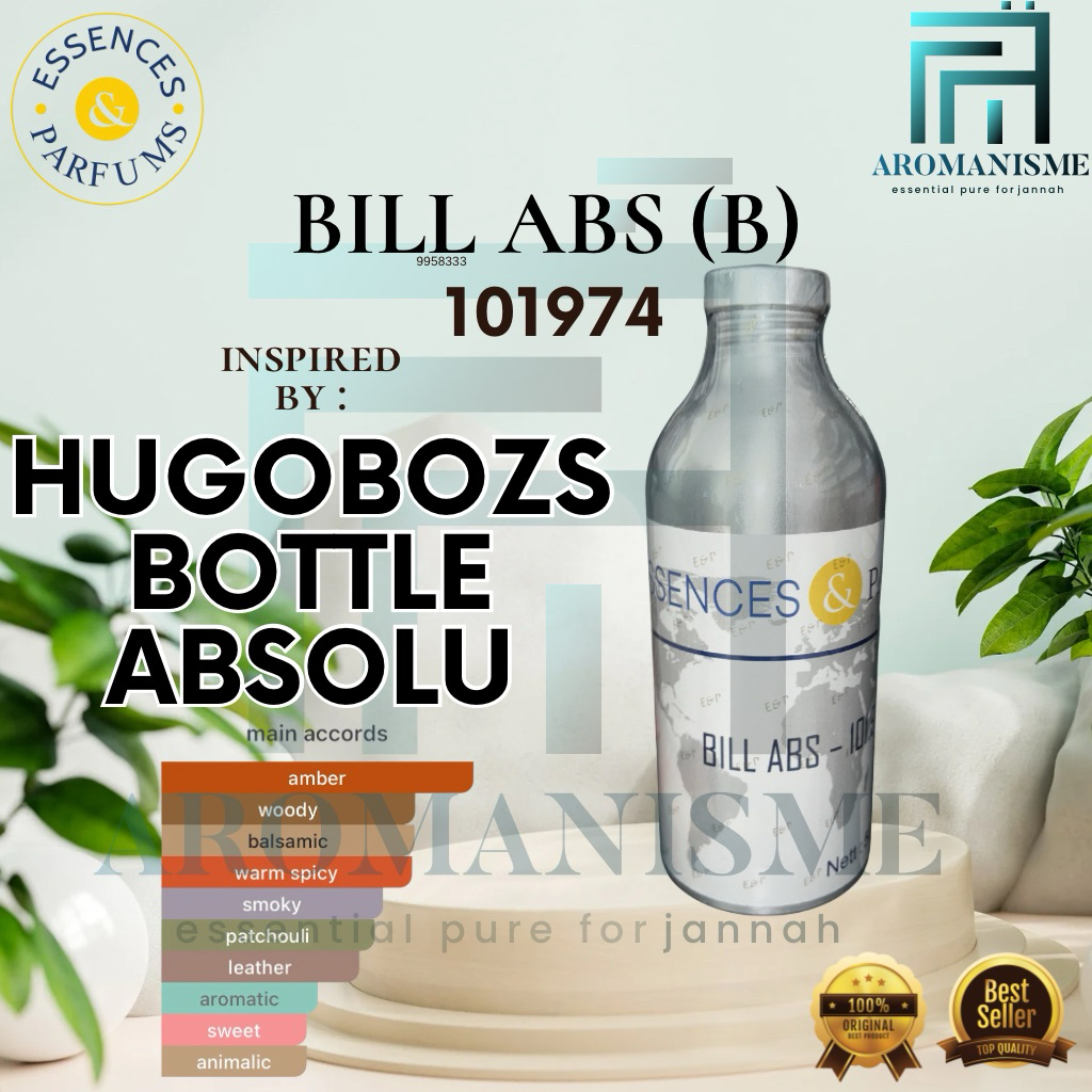 Bibit Parfum Huggo Bos Bottle Absolu By Essences Bill Abs B 50ml / 100ml