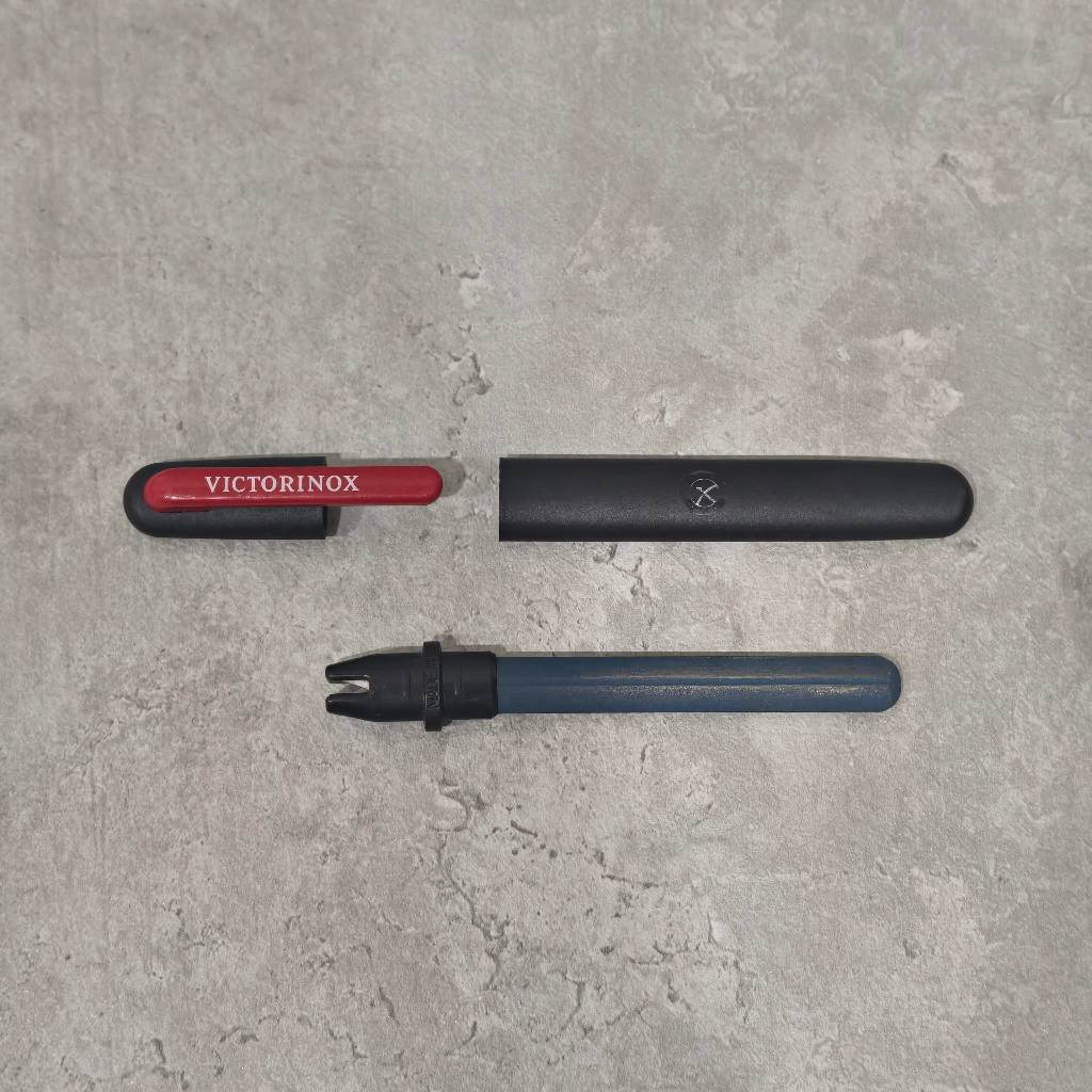 Victorinox Swiss Army Dual Knife Sharpener Preloved | Asahan Pisau Branded Travel Bekas Second | BR