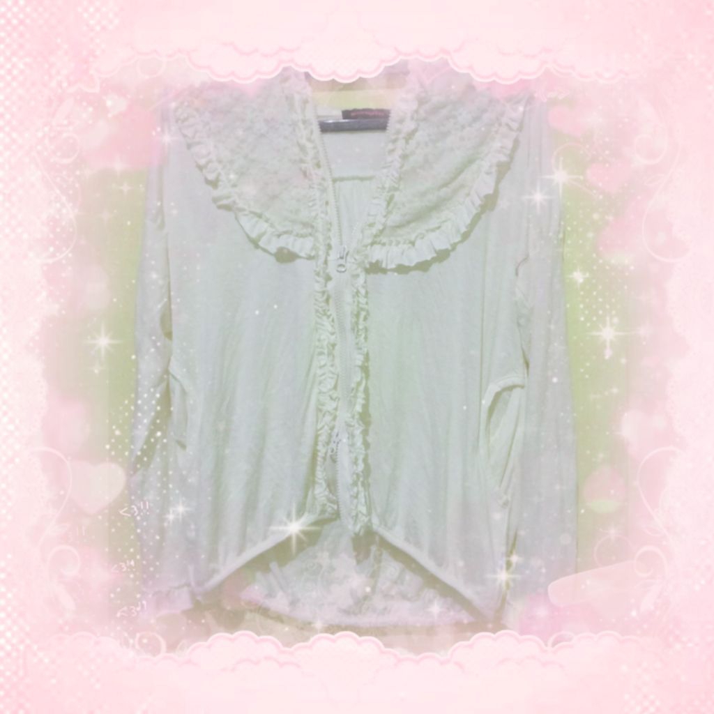 ALGONQUINS CARDIGAN  | ruffle cute kawaii sweet jiraikei gothic ryosangata Subcul morikei y2k babydo