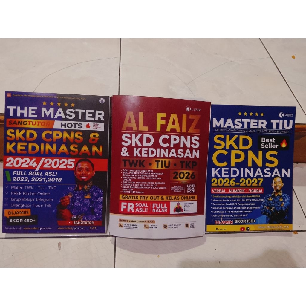 Buku SKD Kedinasan & Cpns 2024/2025,2026/2027 Al Faiz