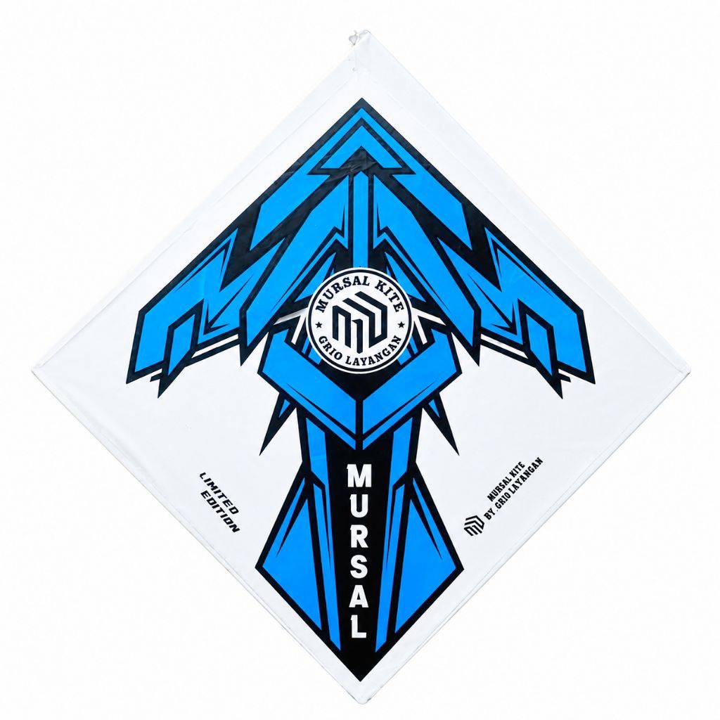 Kertas 2 warna Motif besar ganteng gahar layangan sukhoi