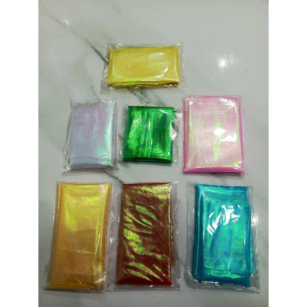 Kain Sutra Bulu 30cmx20cm umpan pancing sabiki kotrekan rintak kain cumi