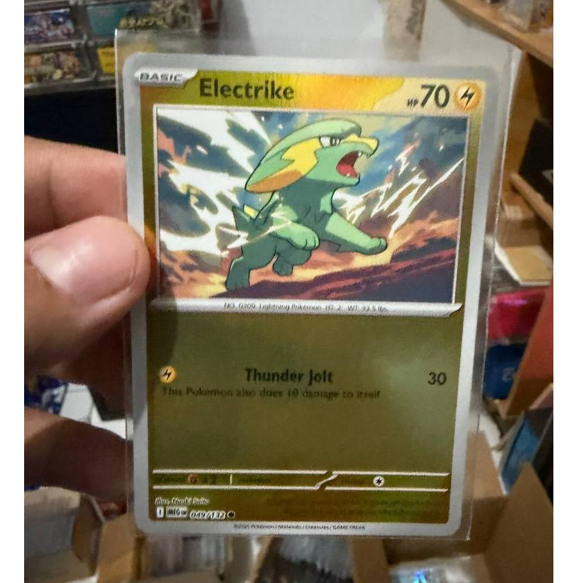 Electrike HOLO MEG 049/132 Kartu Pokemon English