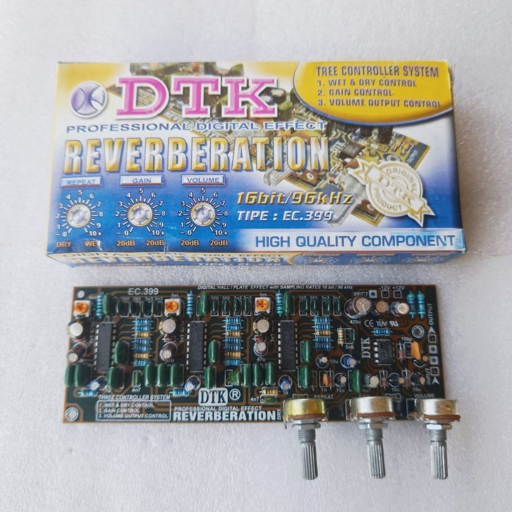 KIT DTK Reverb Digital Effect 3 Potensio High Componen 399