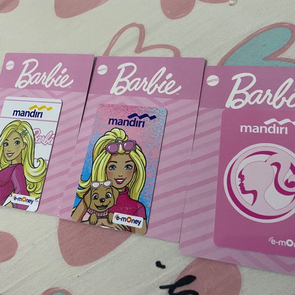 E money mandiri Edisi Barbie