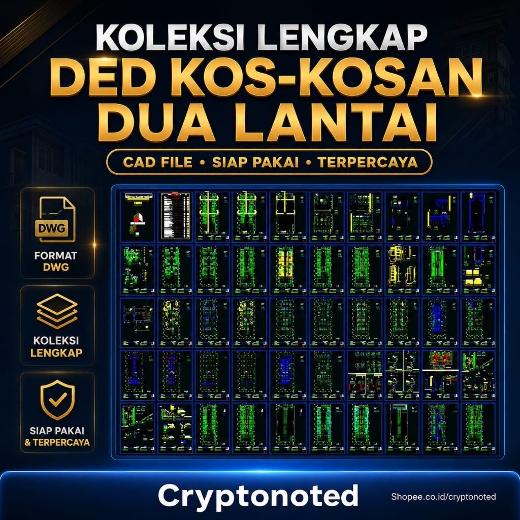 Kumpulan Gambar Rumah format dwg ( 171 file autocad )