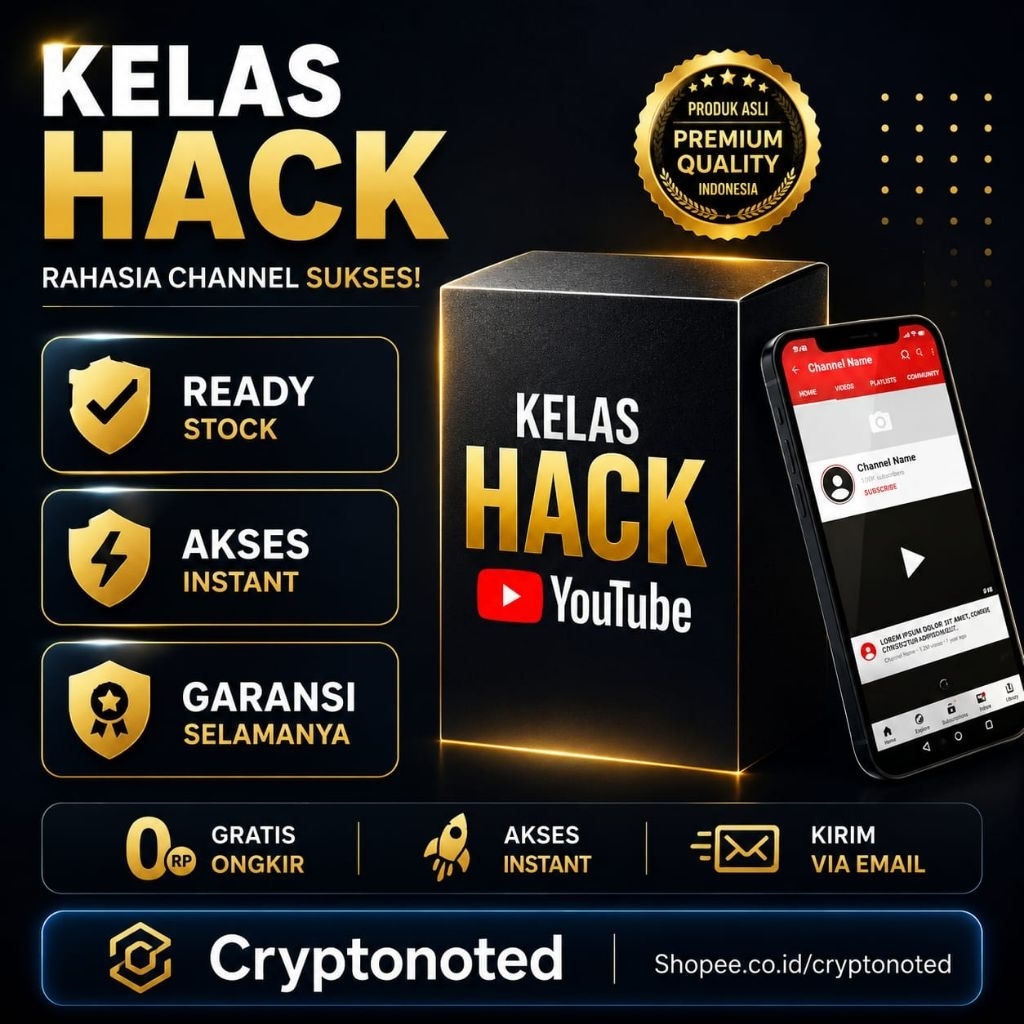 PROMO Jago Hack YouTube - Rahasia Cepat Hasilkan Cuan dari Channel Anda