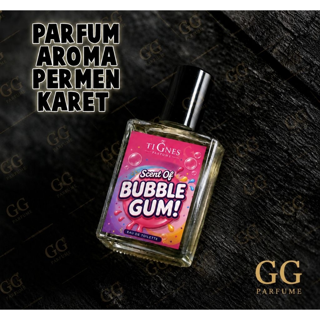 Parfum Aroma Permen Karet / Bublegum, Melon, Strawberry Untuk Pria Dan Wanita / Minyak Wangi Cewek C