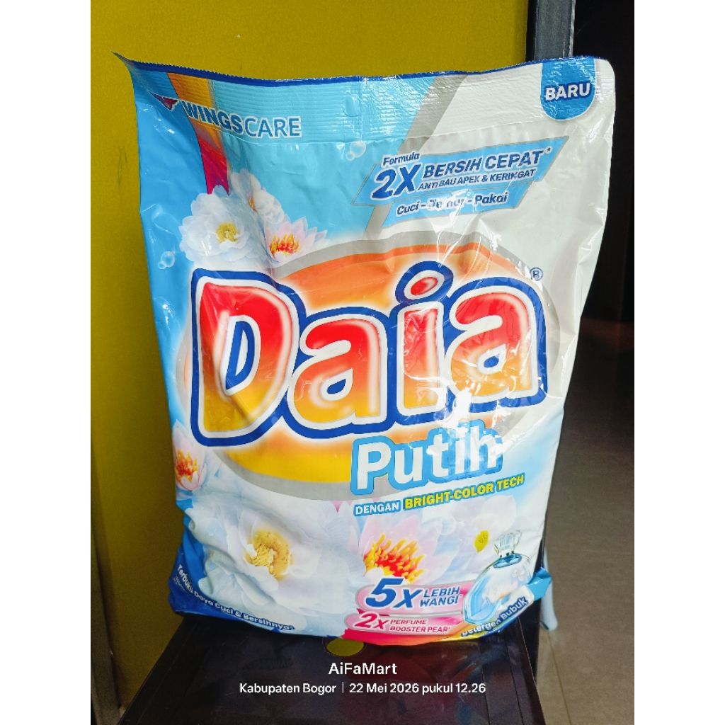 DAIA Detergent Bubuk 4kg#sabun cuci baju#detergent bubuk#daia