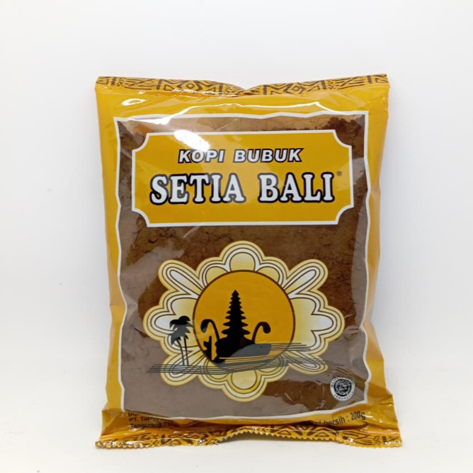 Kopi Bubuk SETIA BALI 200gr- Kopi Bali- Oleh Oleh Khas Bali