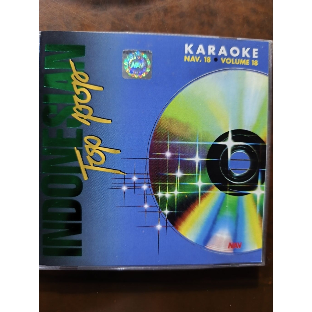 VCD Musik Karaoke Original INDONESIAN TOP POP Nav. 18