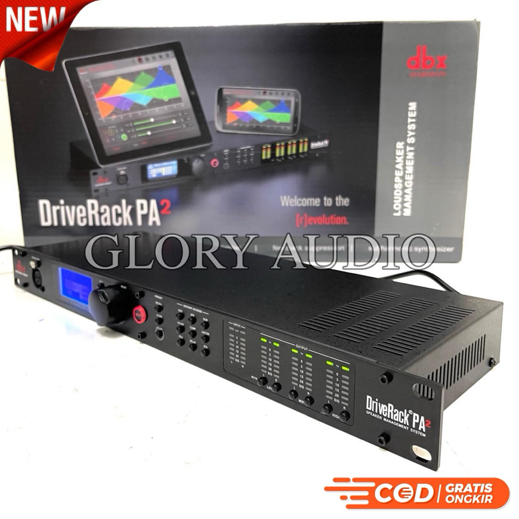 Promo Audio MANAGEMENT DBX PA2 / DBX PA 2 DRIVERACK SPEAKER MANAGEMNT