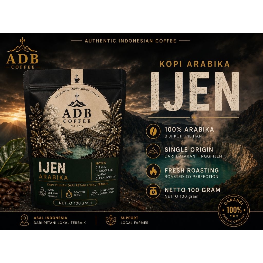 Kopi Arabika Ijen (100 gram)
