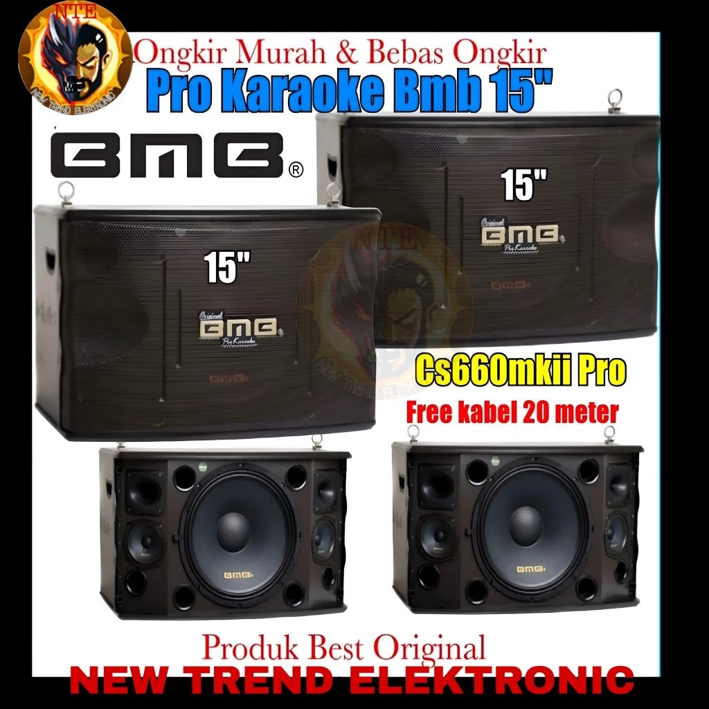 Speaker 15 Inch BMB CS 660 V MK III Original bmb cs660v mk iii Garansi 3thn Harga 1 Pasang