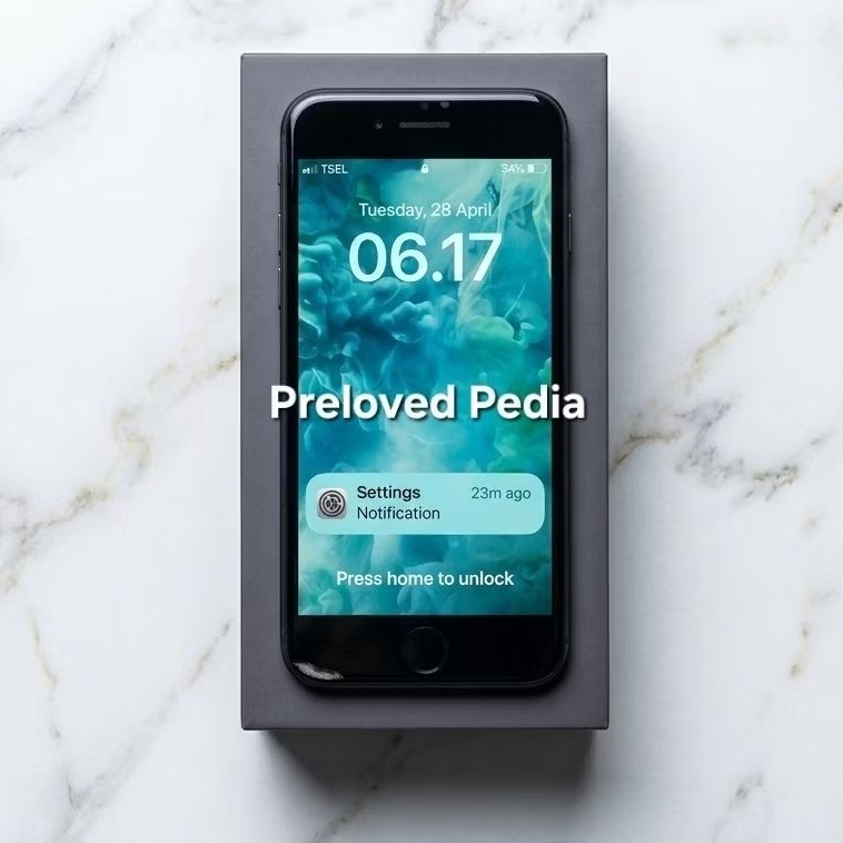 Iphone 8 , 64 Gb, Space grey, Original Ibox Preloved,  Bonus casing