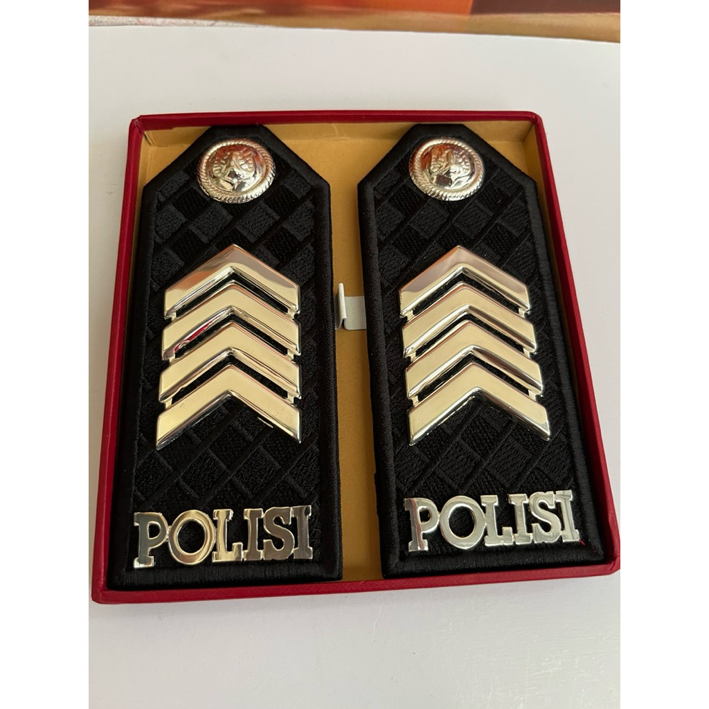 Pangkat Pdh Brigadir Polri pangkat Brigpol Tanpa List Pinggiran kualitas Premium Produk atribut suka