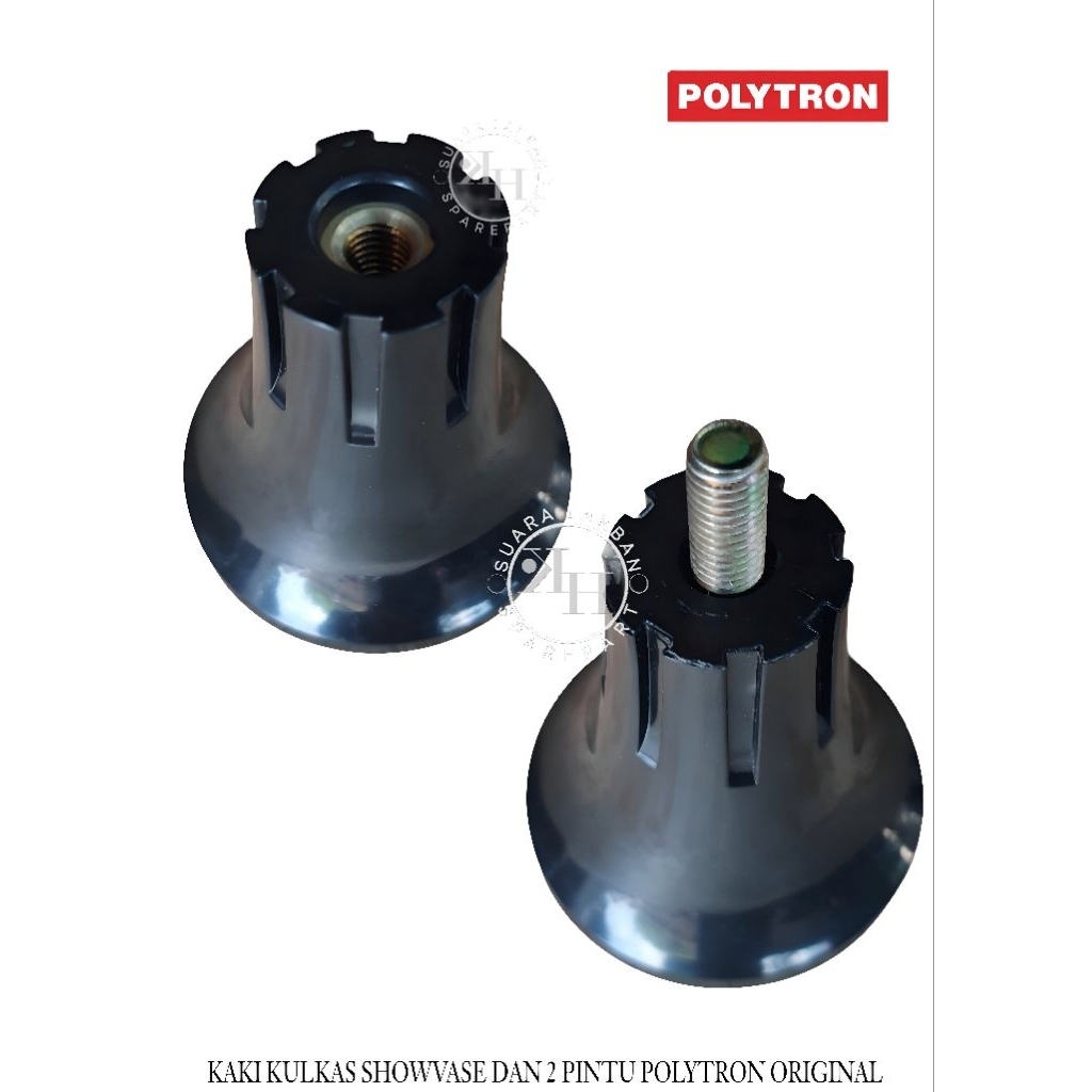 DUDUKAN / KAKI KULKAS 2PINTU / SHOWACASE ORIGINAL POLYTRON HARGA 1 SET