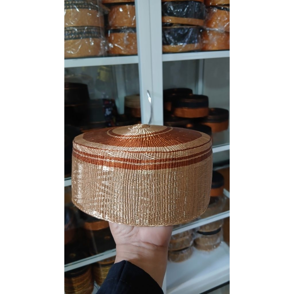 Songkok Recca Asli Bone Bahan Tembaga Permium Al Bugis