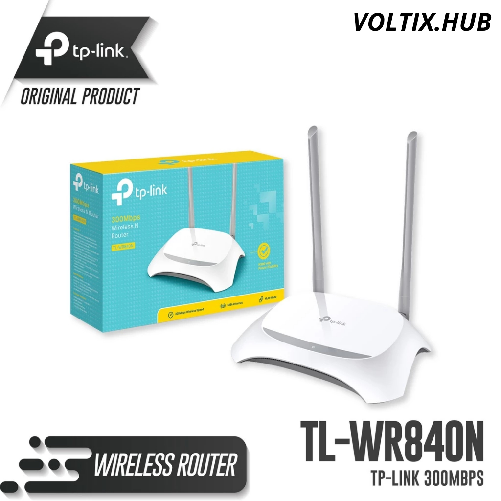 TP-Link TL-WR840N 300Mbps Wireless N Router Wifi TP Link TL WR840N Original Resmi