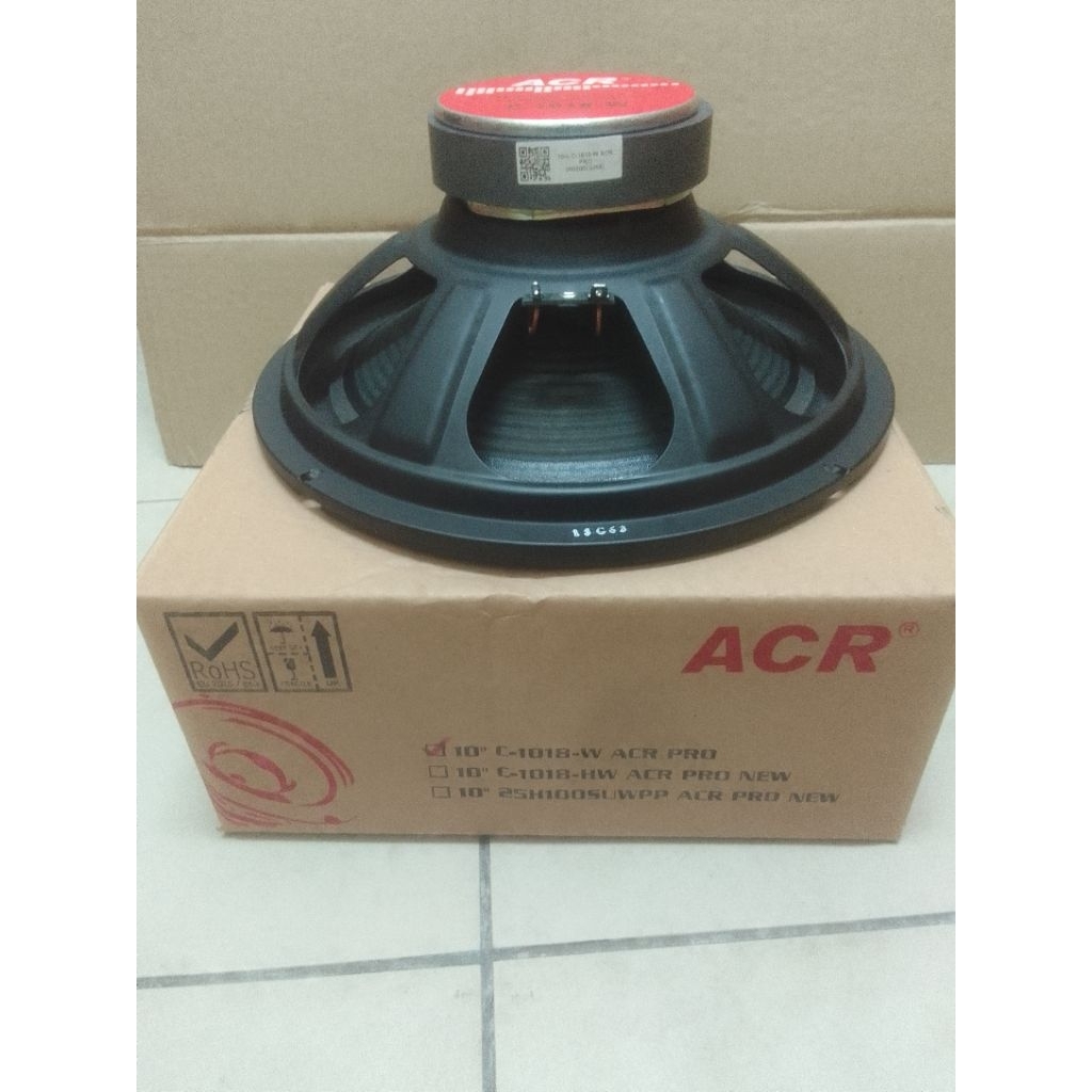 SPEAKER ACR 10 inch C-1018-W ACR WOOFER 300 Watt