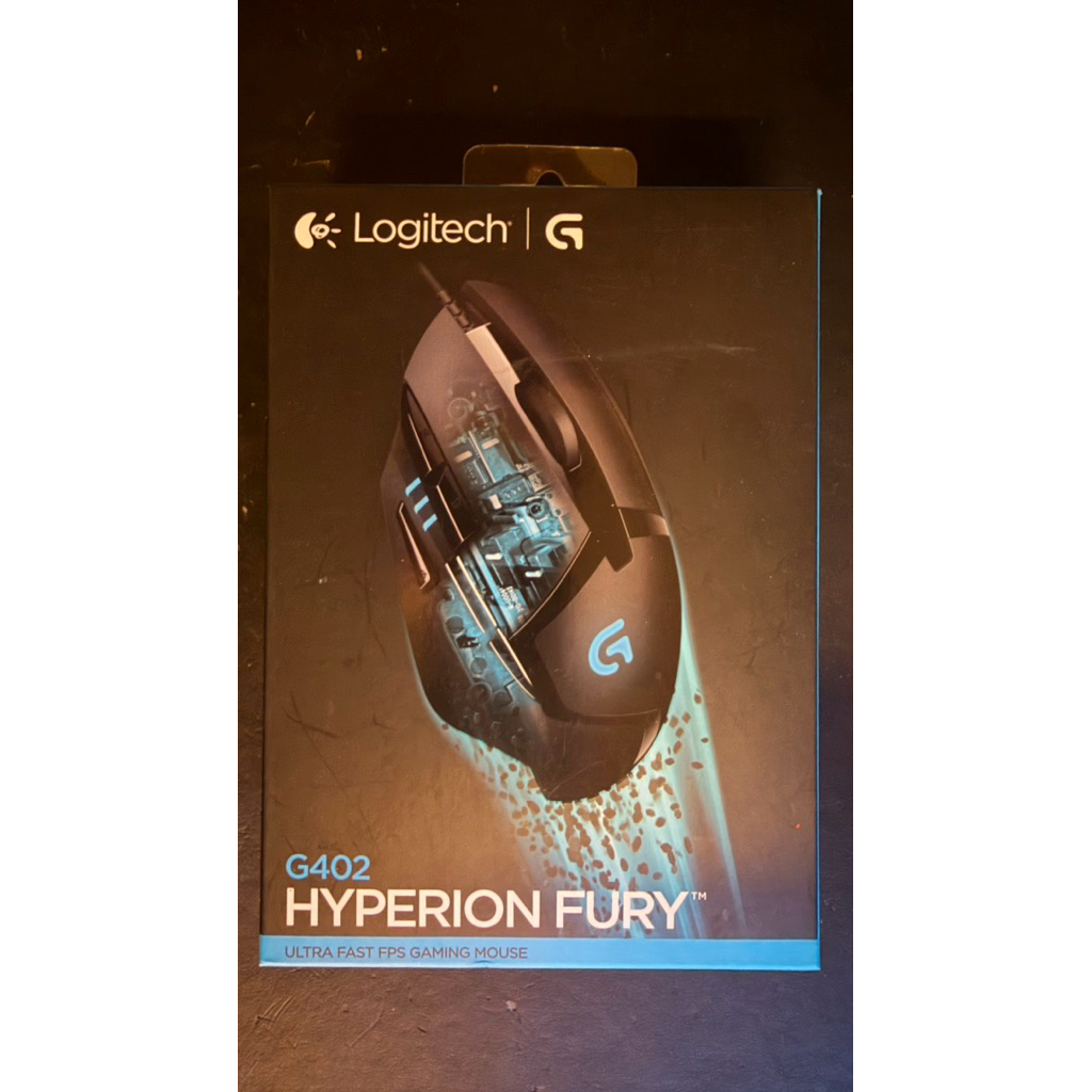 [SECOND] Logitech G402 Hyperion Fury Gaming Mouse - Original