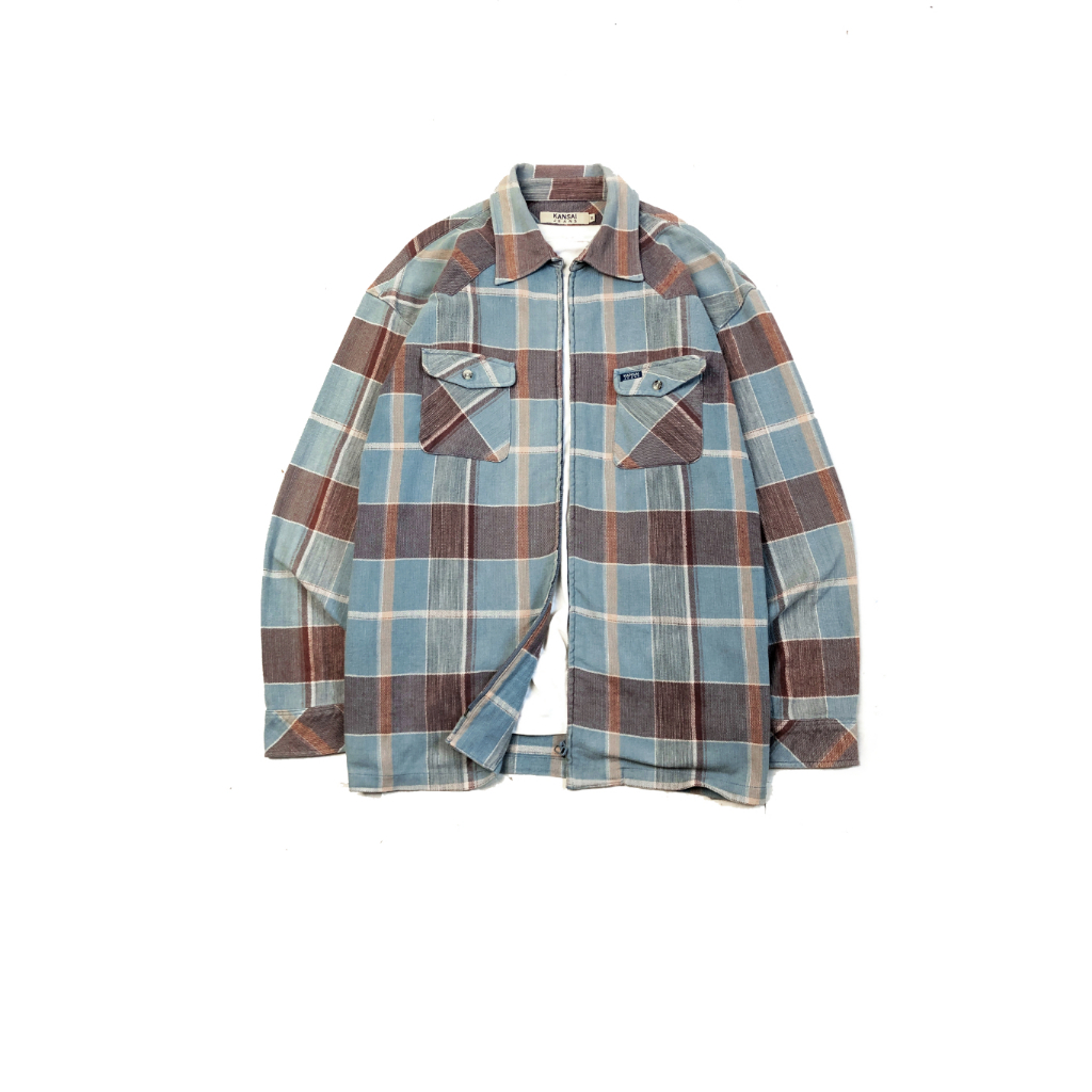 KANSAI Zip Flannel Shirt