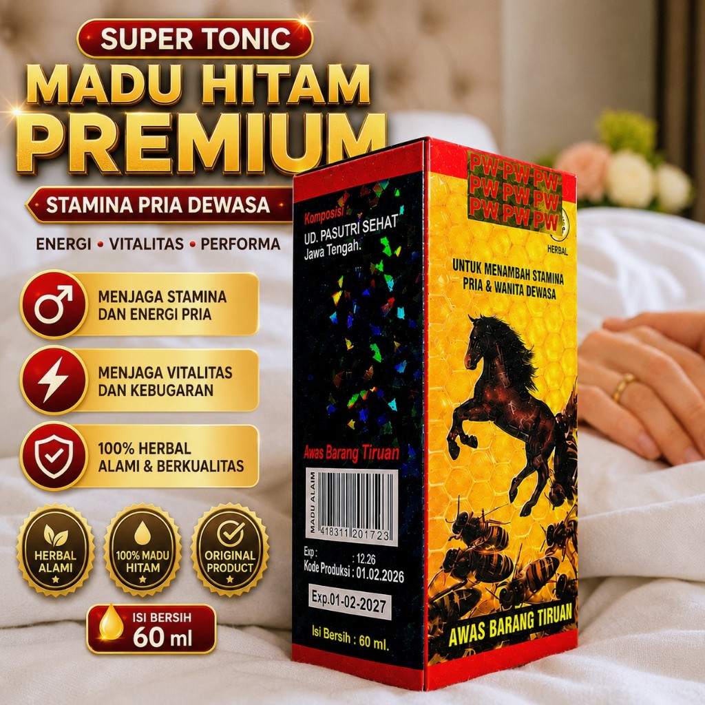 Super Tonic Madu Hitam Premium