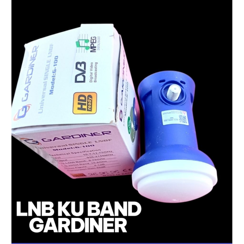 Lnb Ku Band Gardiner Universal Lnb Parabola Piringan Kecil