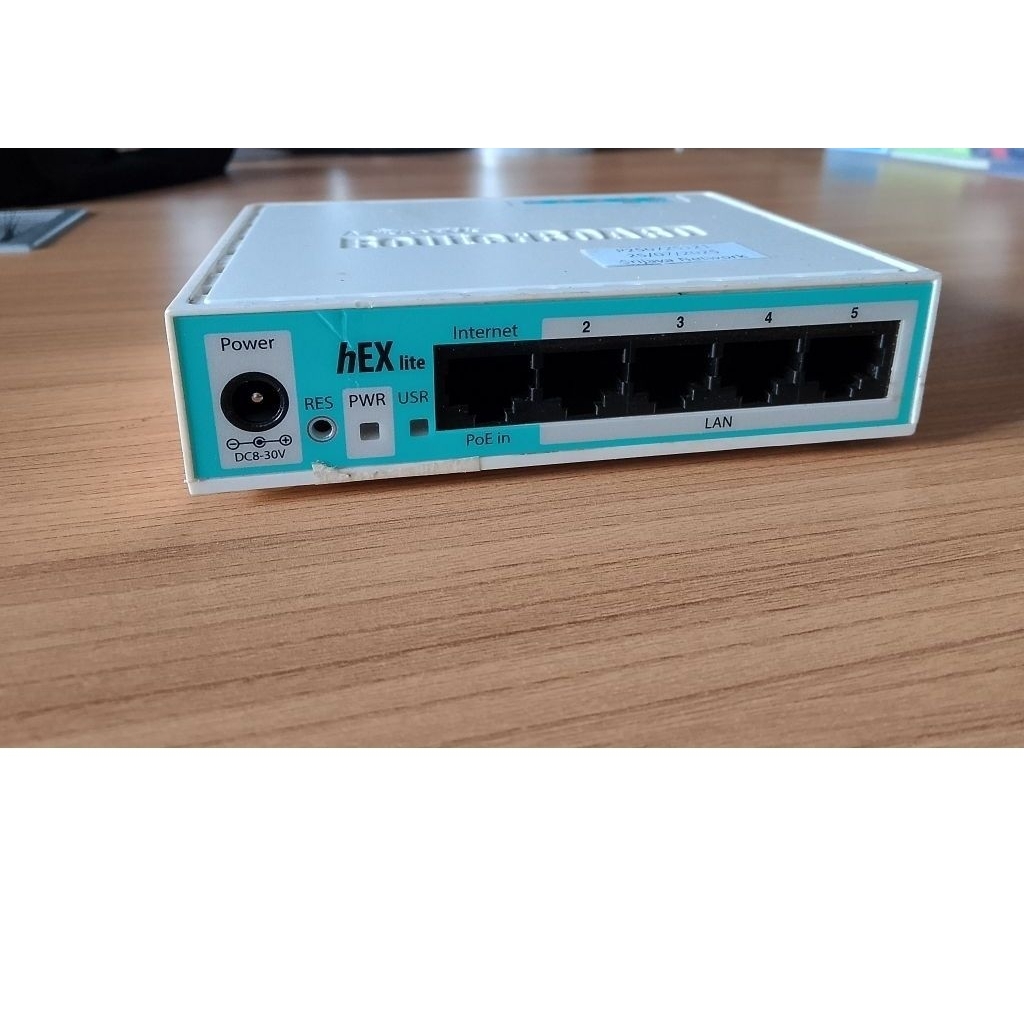 mikrotik hex rb750r2 mulus