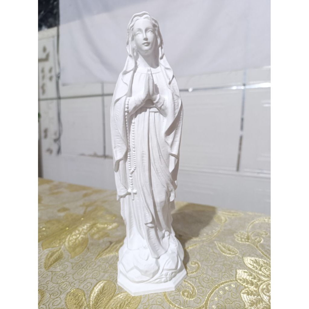 patung bunda maria Lourdes 30cm