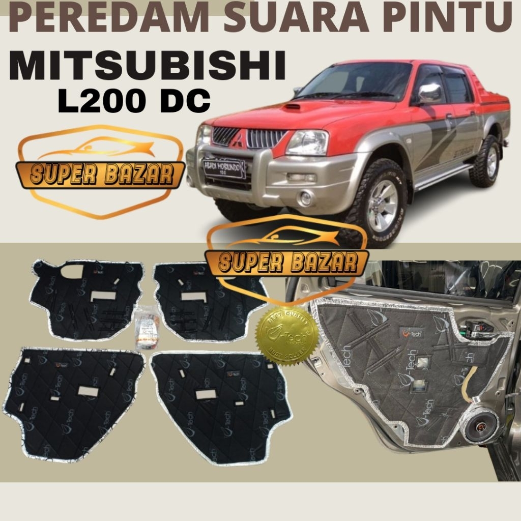 MITSUBISHI L200 DC peredam suara pintu aksesoris mobil