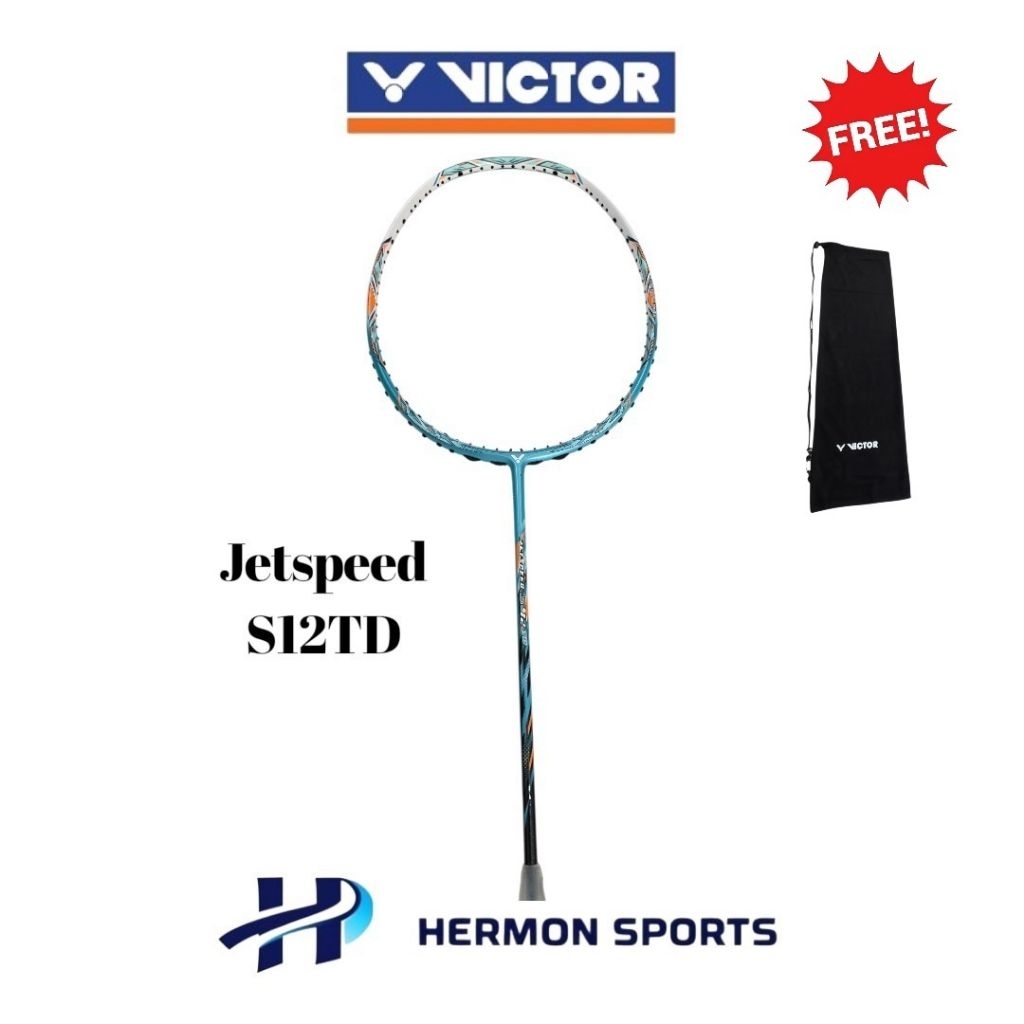 Raket Victor Jetspeed S 12 TD R Original