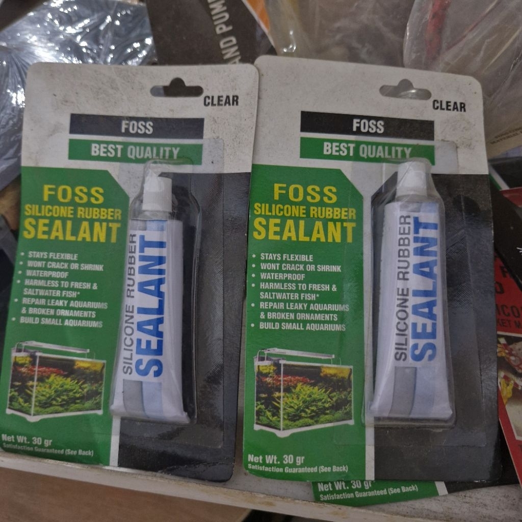 Lem kaca Foss Silicone Rubber Sealant