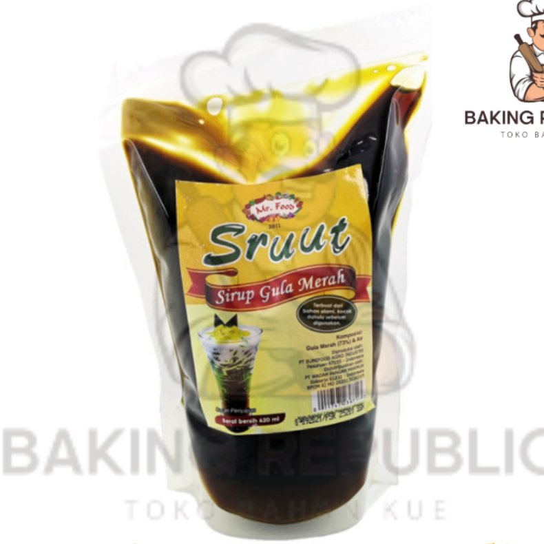 MR FOOD SIRUP GULA MERAH CAIR 250ML | 620ml | 1 Liter | BROWN SUGAR