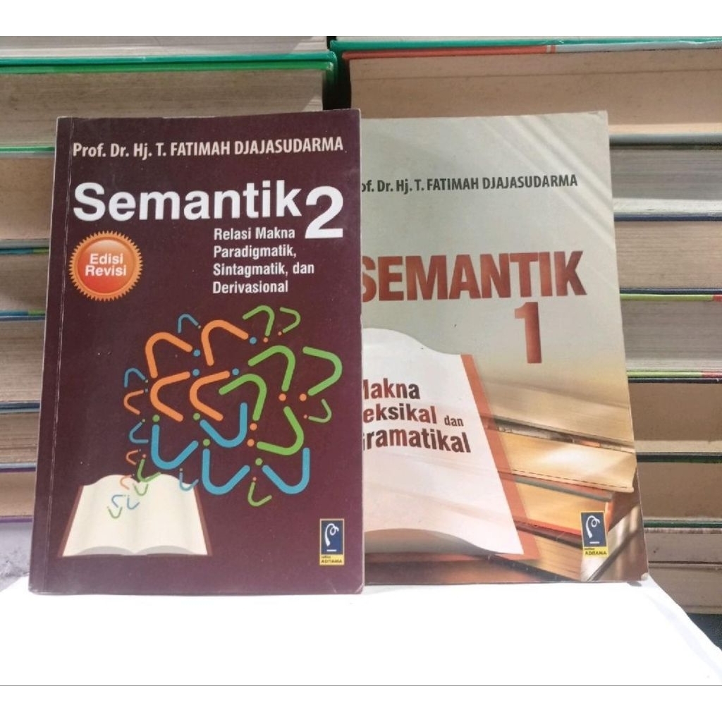 PAKET 2 BUKU SEMANTIK - HJ. T. FATIMAH