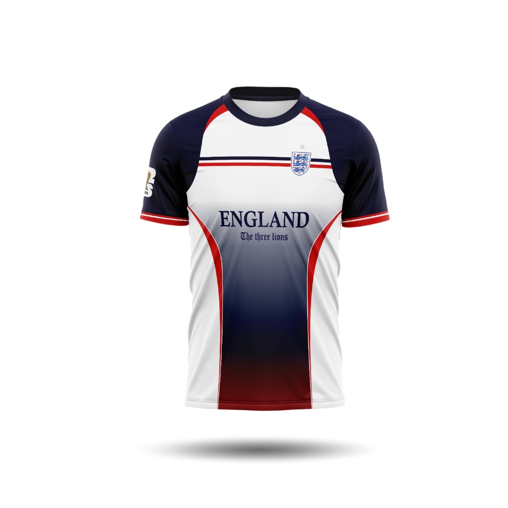 Baju Kaos Piala Dunia 2026 England / Jersey England Printing