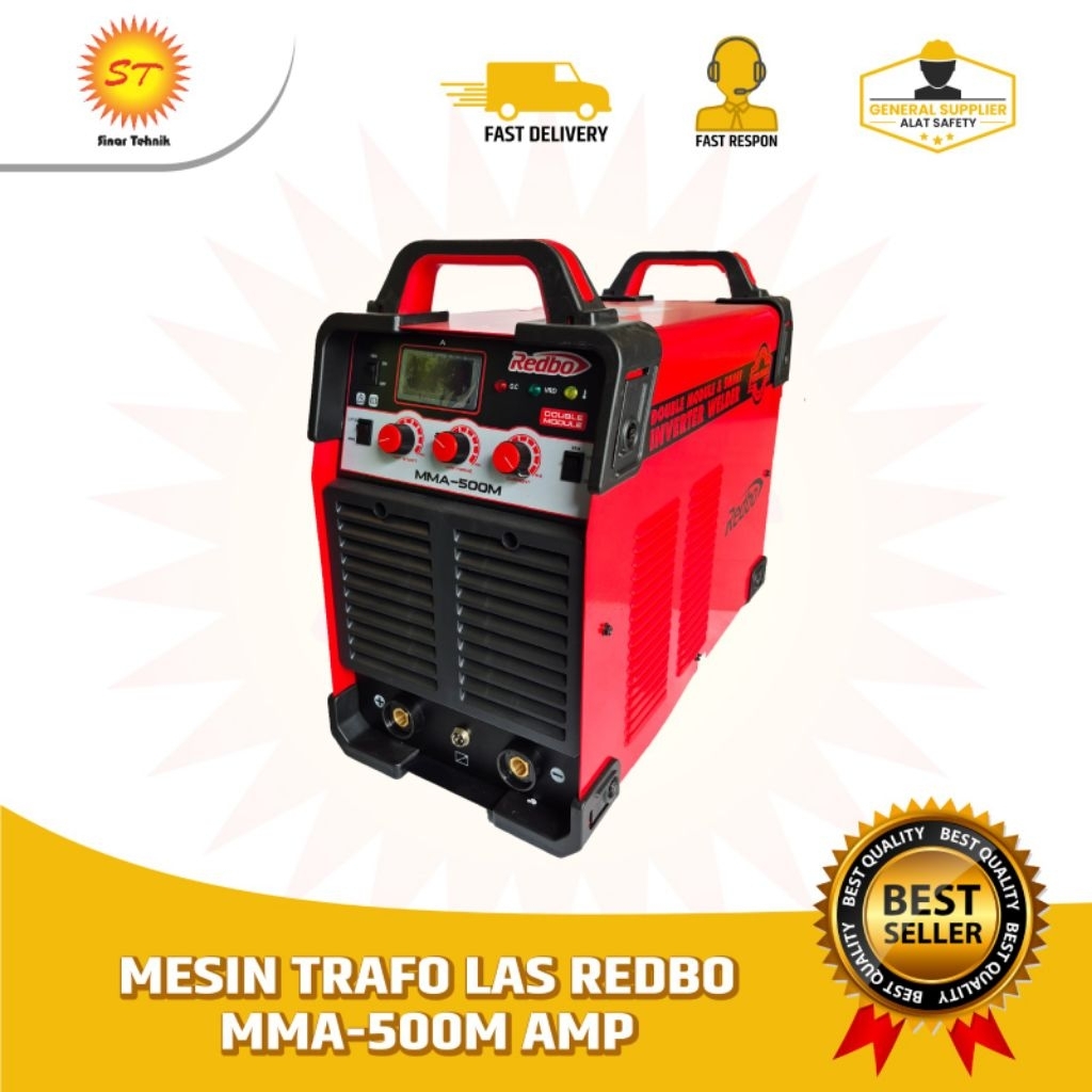 Mesin Trafo Las REDBO MMA - 500 AMPERE | Mesin Travo Las Listrik MMA 500 A 380 V REDBO